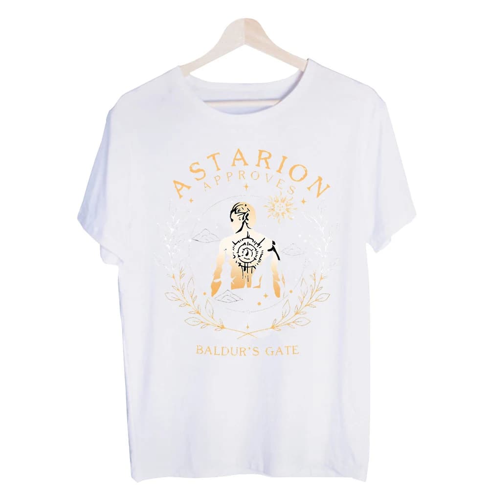 Men's Mythical Figure with Sun Laurel Graphic Tee, Short Sleeve Crew Neck T-Shirt for Casual Daily Wear Summer Outfits