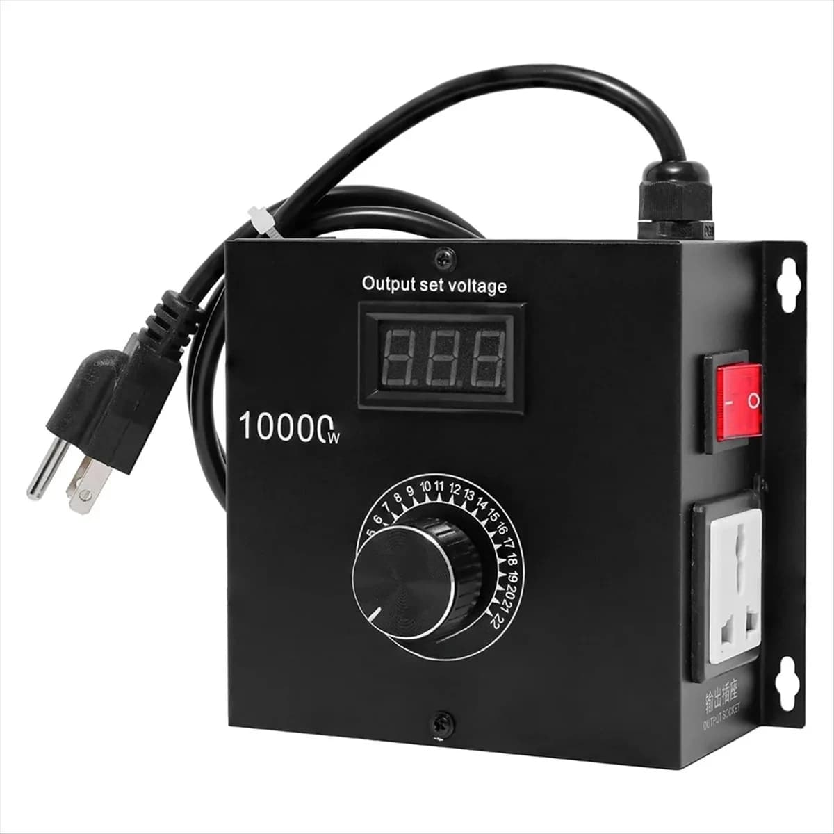 NEW 10000W  AC Variables Speed Controllers, Fan and Motors Speeds Controls 120V-220V AC, 22A, Ideals for Electrics Tools