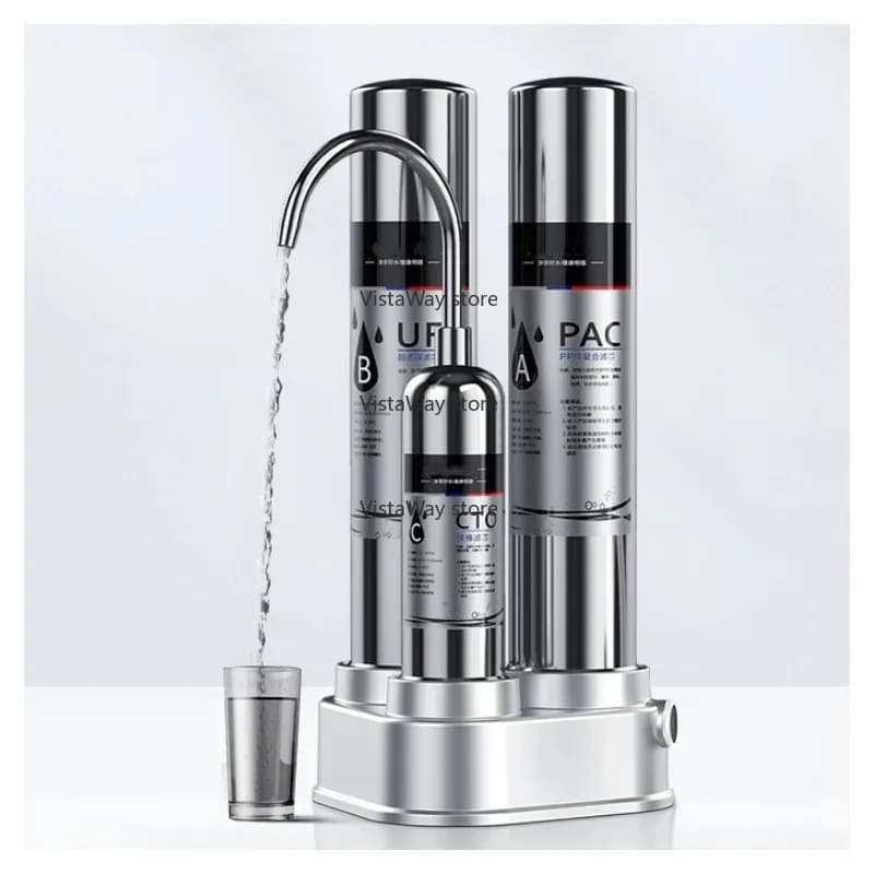 Kitchen Table Water Filter 304 Stainless Steel Ultrafiltration Water Purifier Direct Drinking