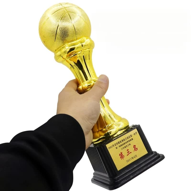 Customized basketball trophy for high-end and grand children's kindergarten and primary school students' souvenirs