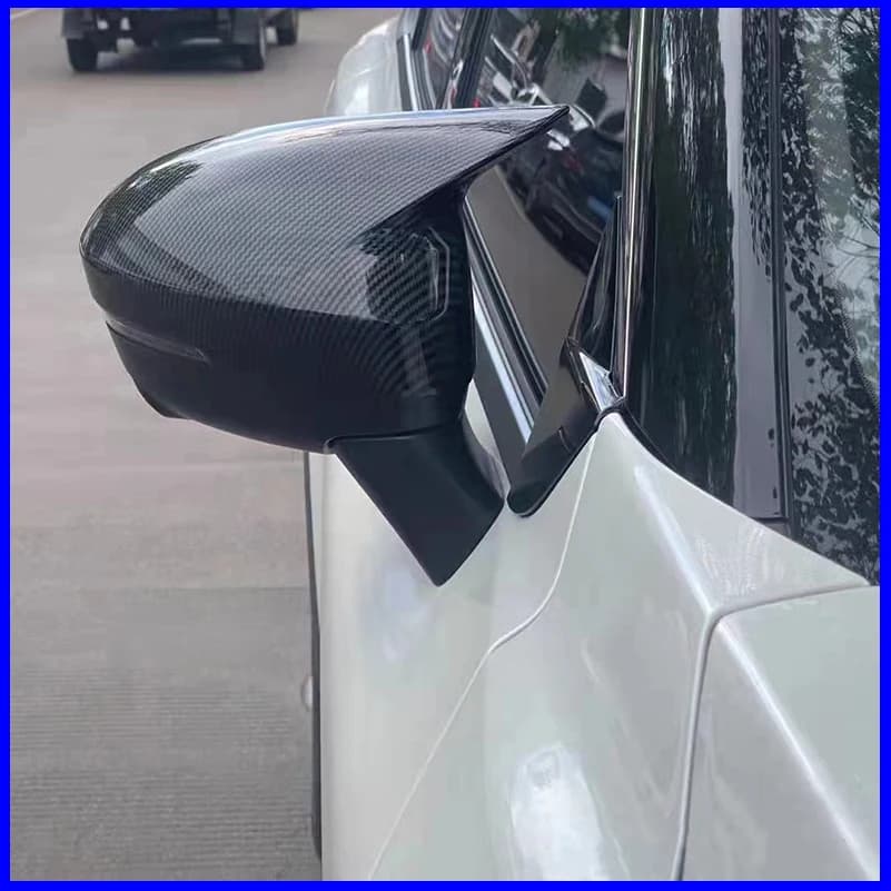 Car Styling For Nissan X-trail 2021-2023 Rearview mirror Cover Sticker Trim With Horn Decorate Auto Accessories