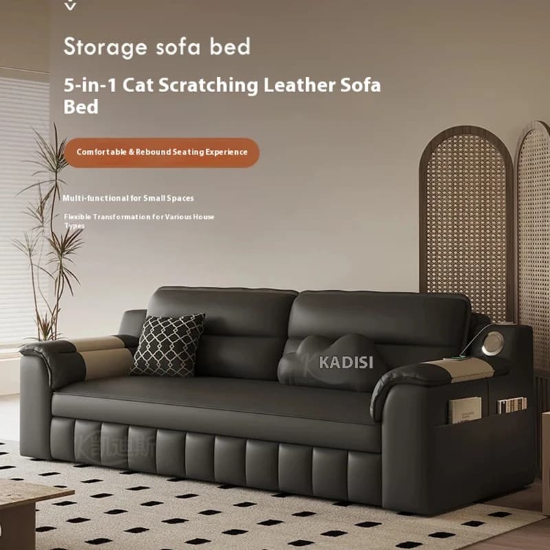 Replica Bed Sofa Multifunctional Nordic Modern Living Room Sofa Luxury Elegant Ergonomic Umbonas Playa Commercial Furniture