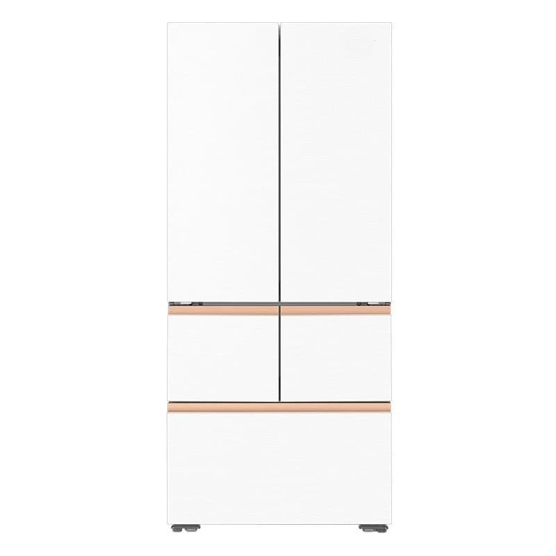 French multi-door 594 ultra-thin zero-embedded full space household air-cooled and frost-free