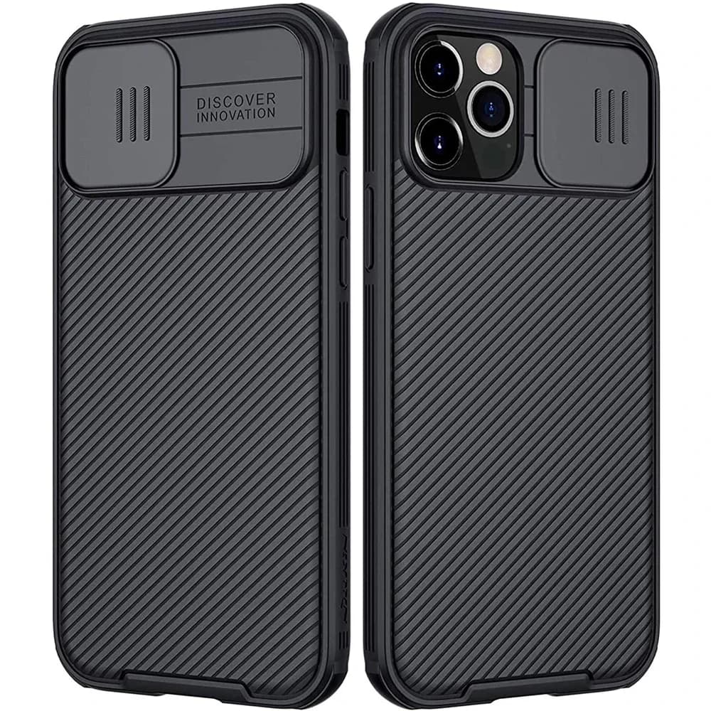 for Apple iPhone 14 13 12 Pro Max Phone Case,NILLKIN Camera Protection Slide Protect Cover Lens Protection Case for iPhone 12 5G