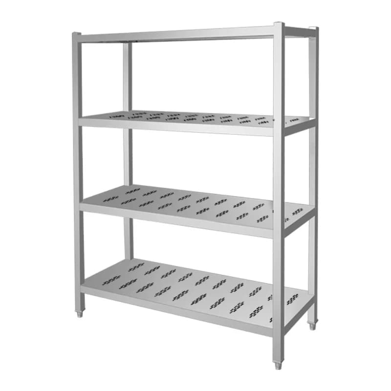 Stainless steel shelves, multi-layer storage, modular, kitchen shelves