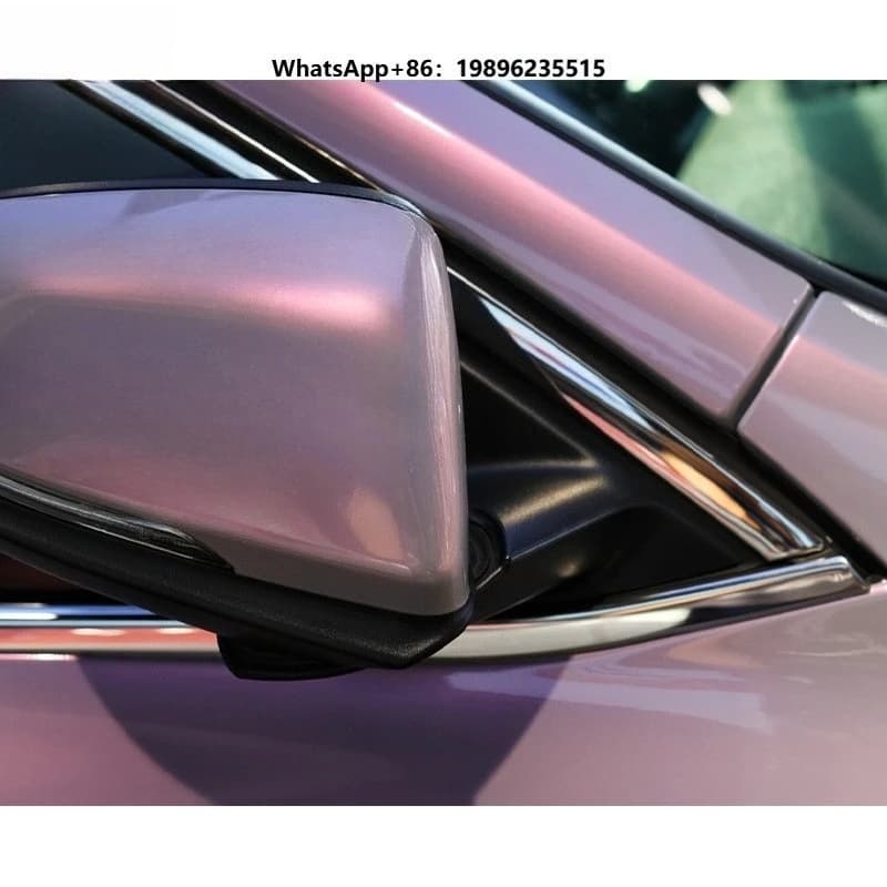 Hot Selling 1.52*16m Chameleon Grey Car Wrap TPU Self Adhesive Stickers Used Car Car Film