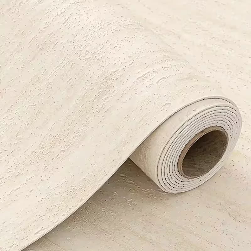 Self-Adhesive Scalable Wall Panels Renovation 3D Textured Thickening Soft Travertine Wallpaper Wide Imitate Roman Slate Flexible