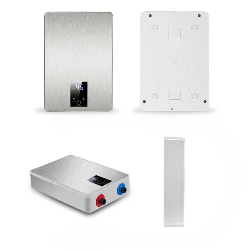 Smart Home Bathroom 3.5 kW 4.5 kW 5.5 kW Variable Power Water Heater Mini Tankless Electric Water Heater Whole House