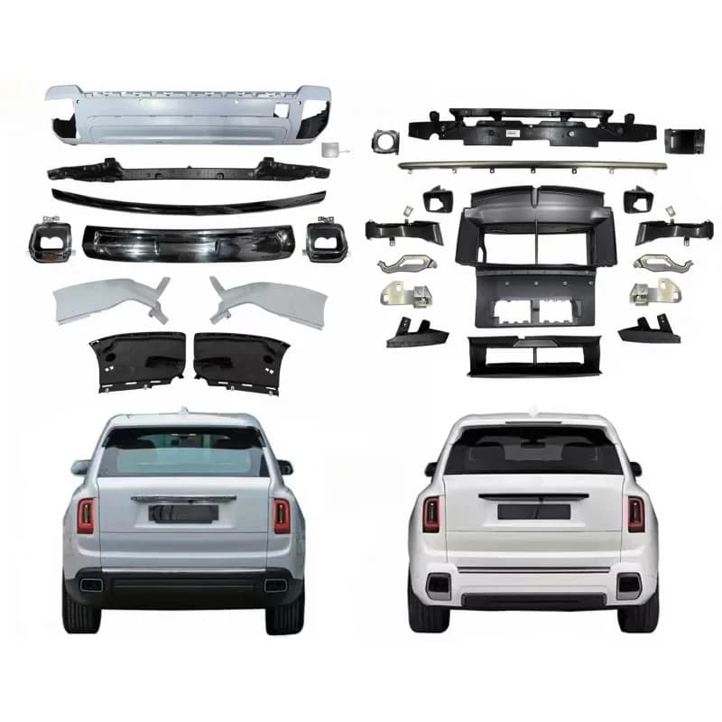 ThrustWorks  New Plastic Safety Bar With Diffuser Exhaust Bumper Cut-Outs High Quality