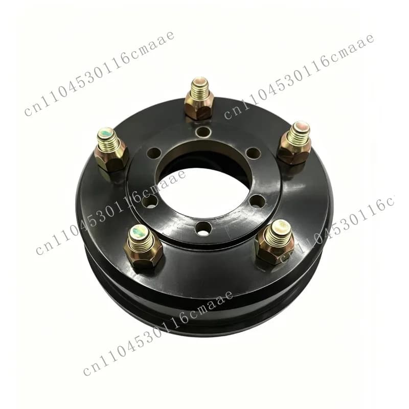High-quality 180mm brake drum with 68mm inner bore, suitable for spare parts for rear axle braking systems of tricycles