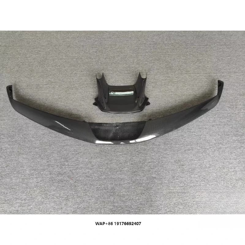 OEM Style Dry Carbon Fiber Automotive Parts for  SF90 Front Bumper Front Spoiler Front Lip Middle Lip
