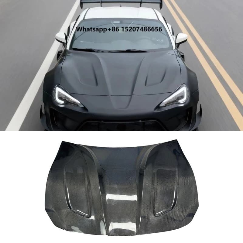 Front Hood GT86 2013-2019 Front Bumper Hood Bonnet Cover Car Exterior Accessories