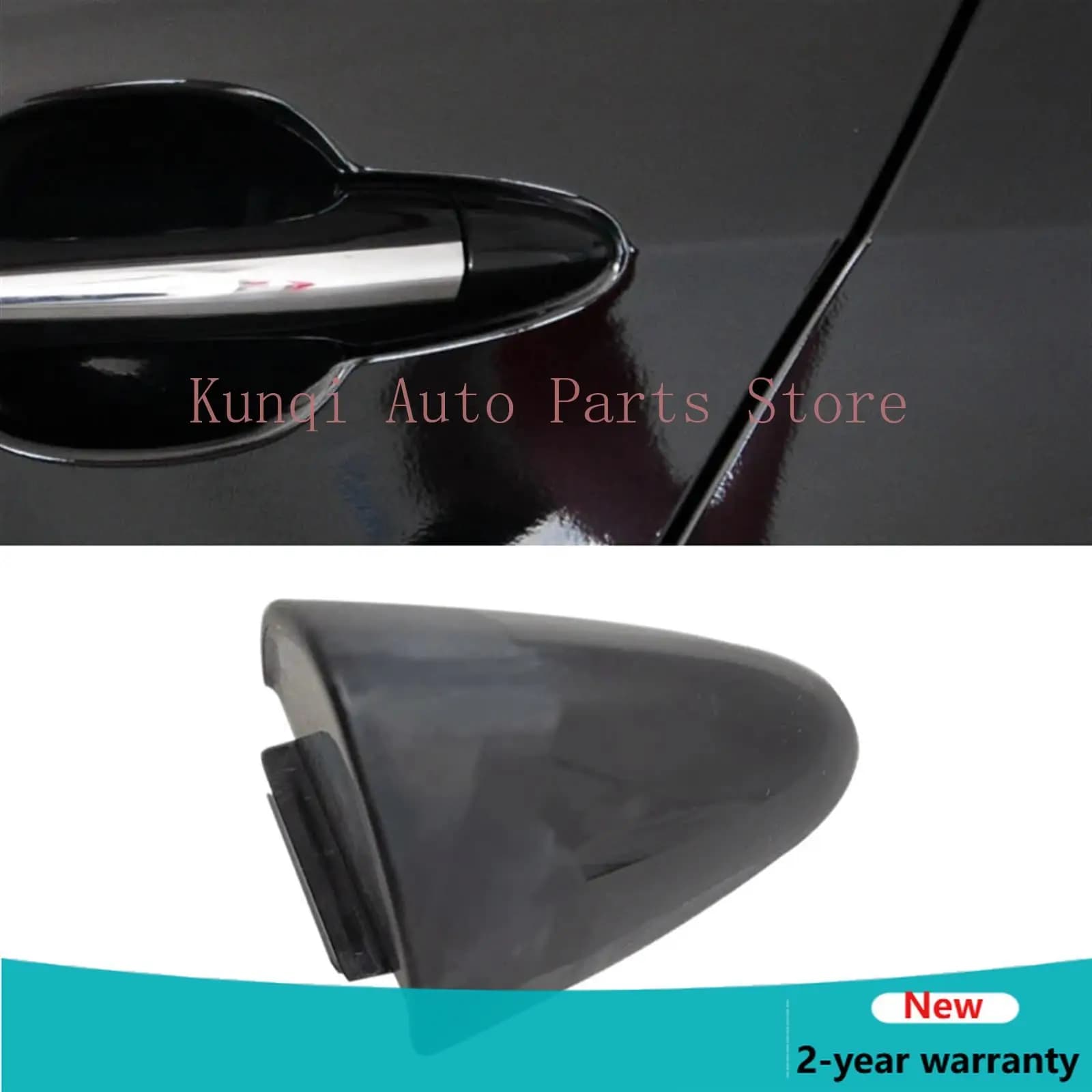 Car Outside Door Handle Cap Pull Handle End Trim Cover Lid For Kia Cadenza K7 2010 2011 2012 2013 2014 2015 2016 New