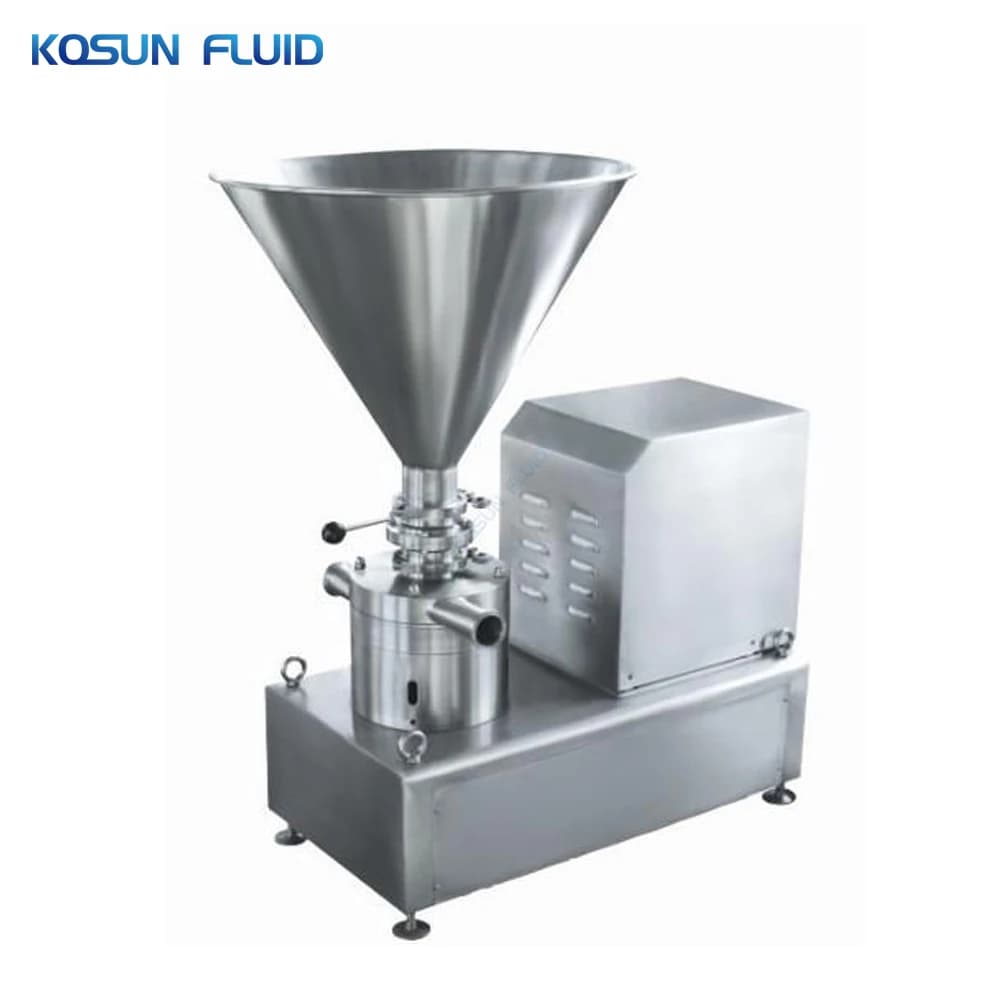 Chemical Solid Liquid Pump Cosmetic Powder Milk Shake Making Dispersing Mixer Machine