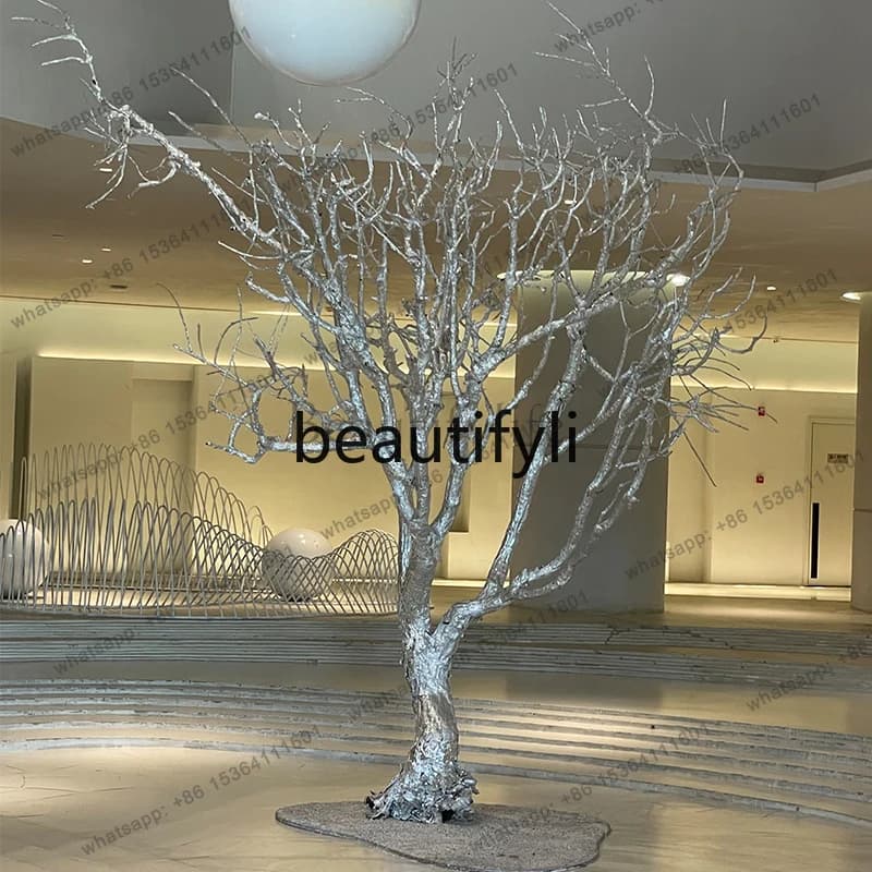 Natural branch modeling tree log color dead tree trunk fake tree ornament props landscaping