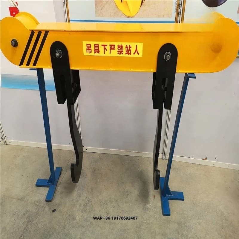 Ergonomic Crane Hook Assembly with Safety Latch User-Friendly Chain Sling for Enhanced Durability