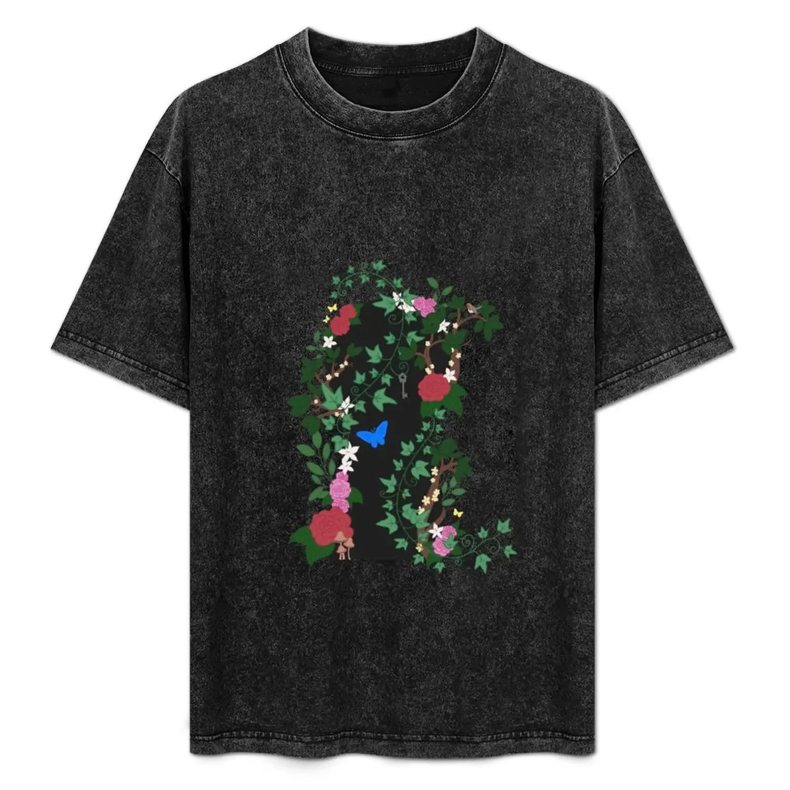 In The Garden T-Shirt Work Style Casual T-Shirt