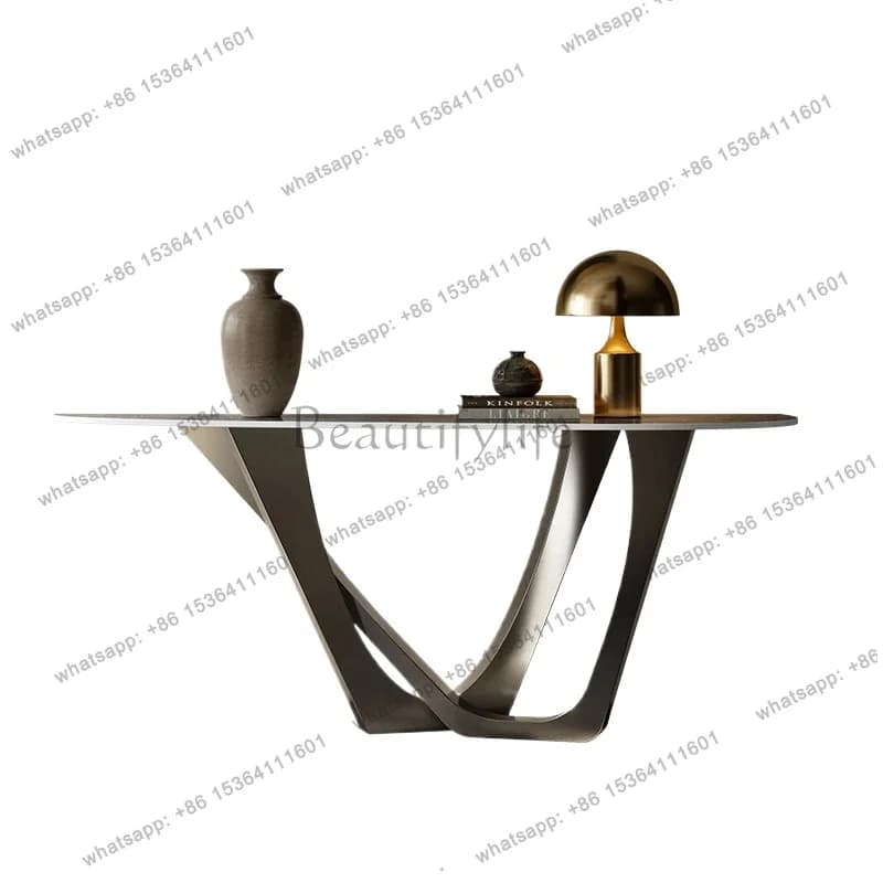YJ Luxury Beauty Console Table Design Living Room Modern Elegant Console Table Trendy Classic Wohnzimmer Tische Modern Furniture