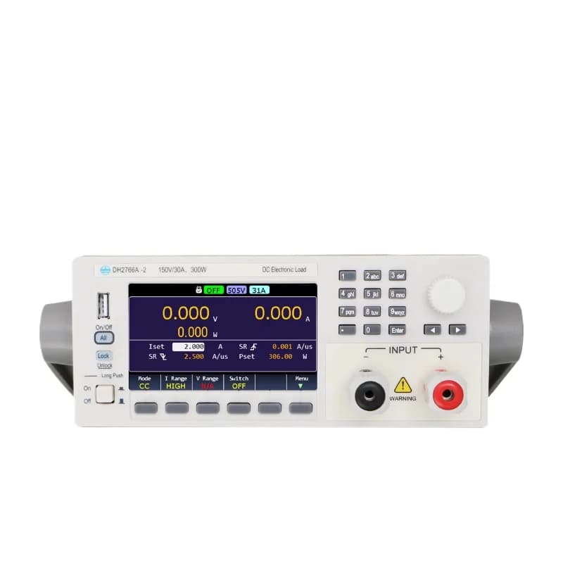 Programmable DC electronic load high precision power 150W/300W/600W