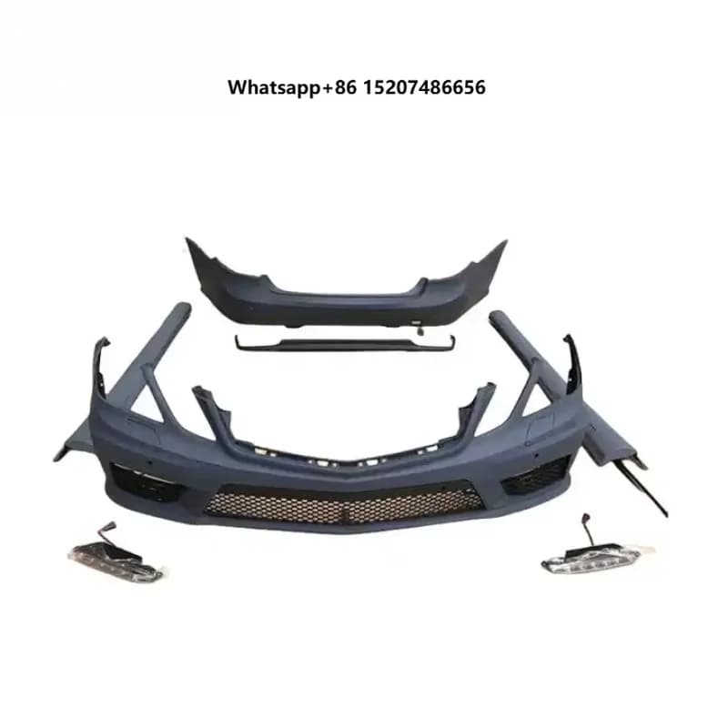 Bumper Side Skirt Body Kit with Clips
