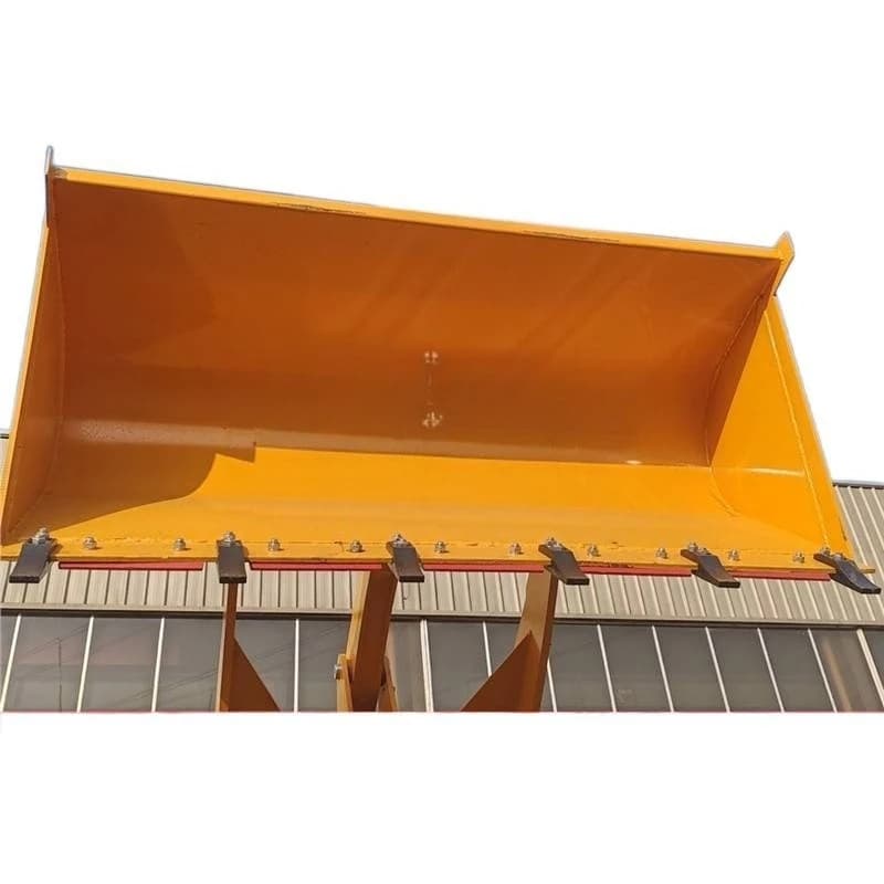 Loader bucket grain shaking project