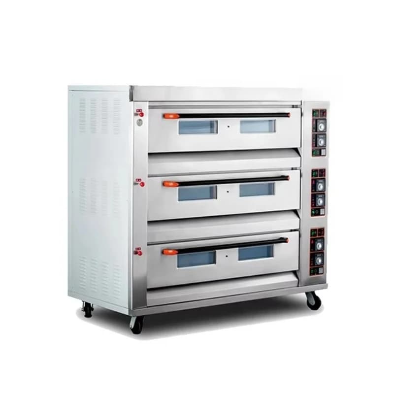 Bread Equipment 3 Deck 9 Tray Electric, Deck Oven