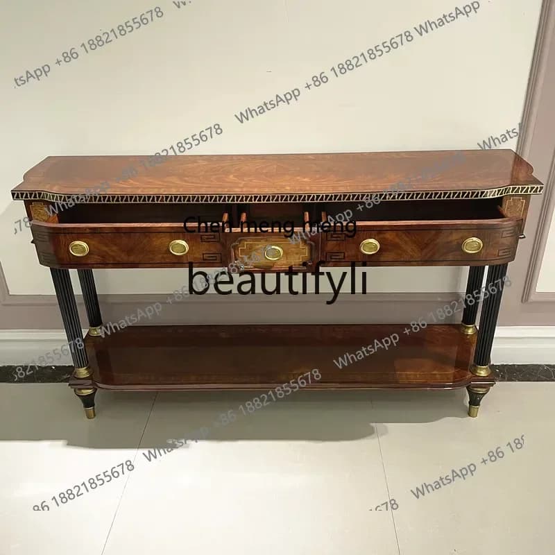D178  British sofa back several porch cabinets foyer cabinets mahogany, inlaid with decorative cabinets