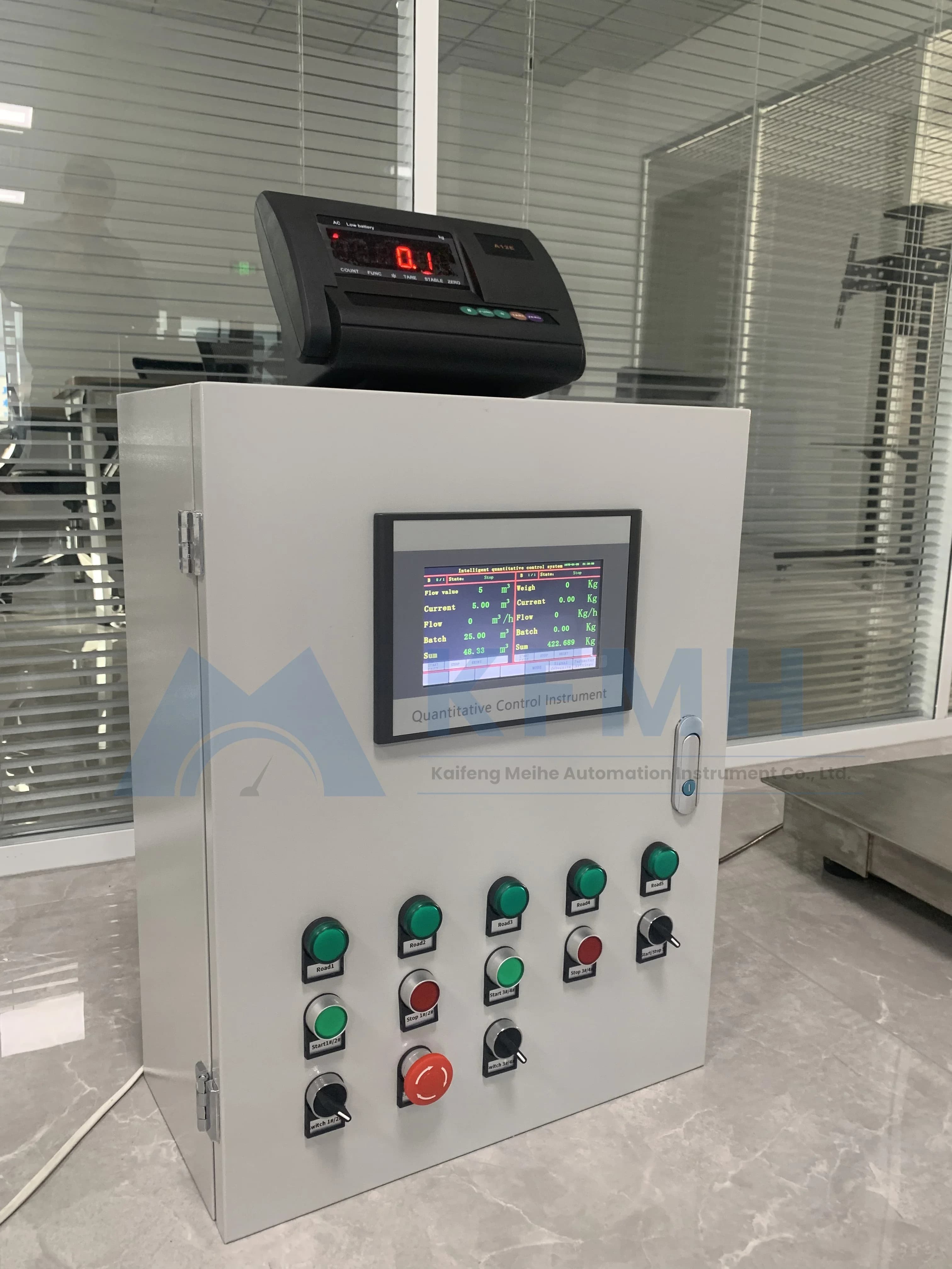 Batch Controller Flowmeter Industrial Automation Liquid Control Quantitative Control Instrument
