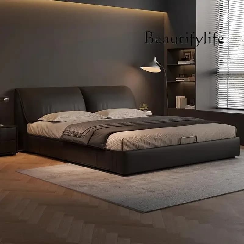 BJ Castle Beauty Bed Space Saving Nordic Design Frame Luxury Modern Bed Floor European Simple Camping Wooden Beliche Furniture