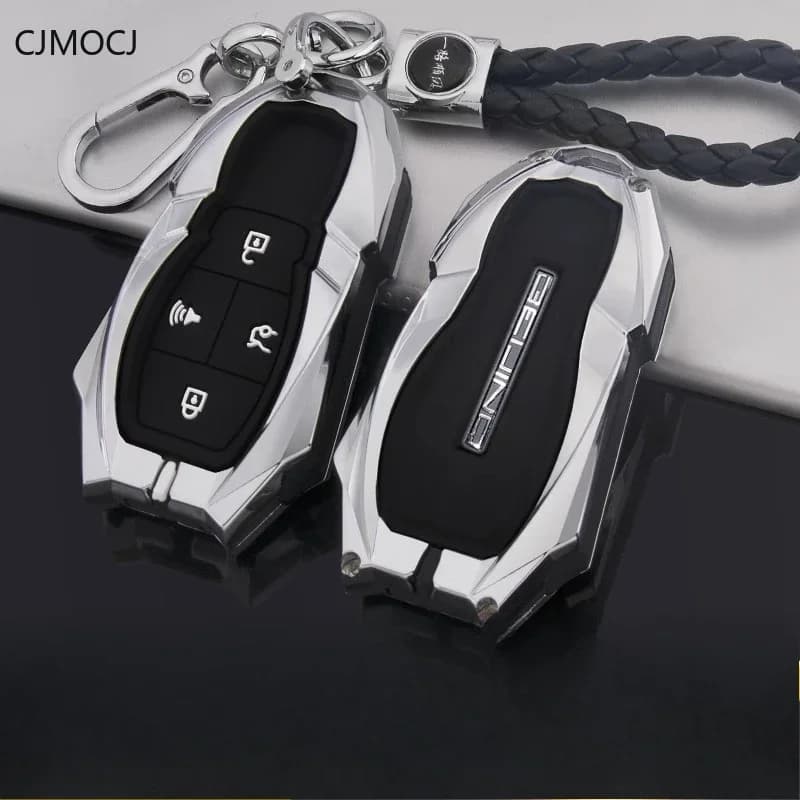 Zinc Alloy Key Cover Shell Fob Case Skin Holder for BAIC BJ40/X7/U7/EU5 PLUS 2021