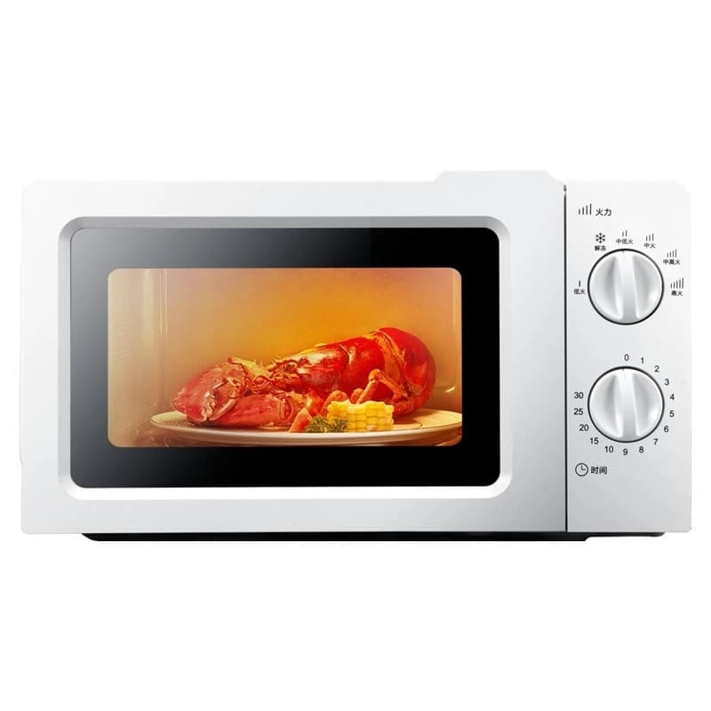 Microwave oven 17L turntable type household multi-function hot meal mini small microwave oven