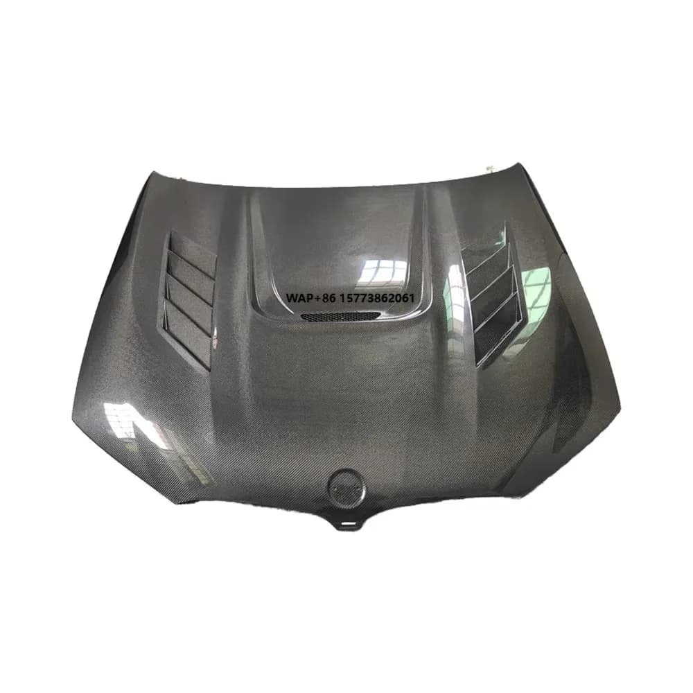 HM Style Carbon Fiber Engine Bonnet Hoods for X3 G01 X4 G02 X3M F97 X4M F98 Customized with New Condition and Included Bolts