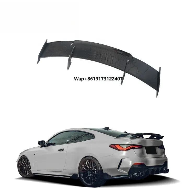 Easy Install  MP Carbon Fiber Rear Spoiler Wing for M4 G82