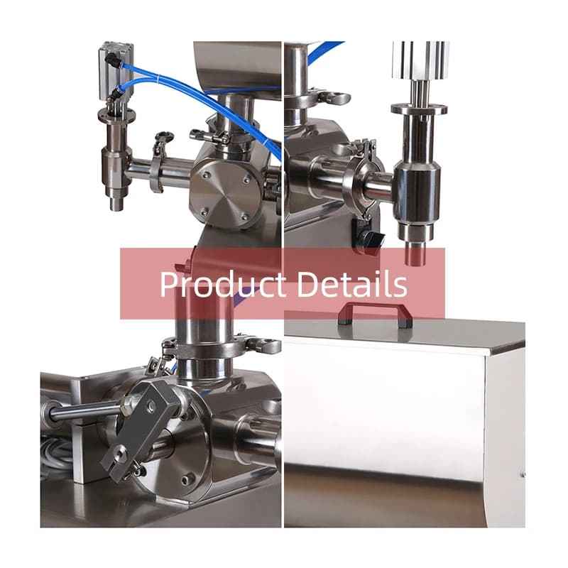 100-1500ml Desktop U-Type Single Head Liquid Filling Machine Factory Price