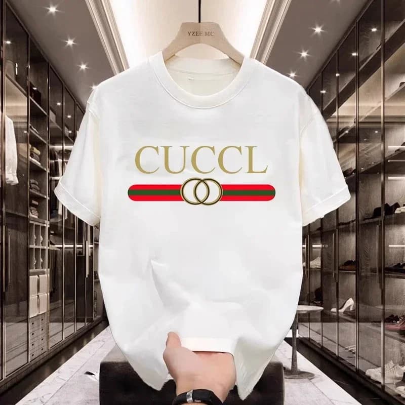 2026 Latest Trend Men's Short-Sleeved T-Shirt - New Pure Cotton Fashion Short-Sleeved Design - Breathable - High Quality