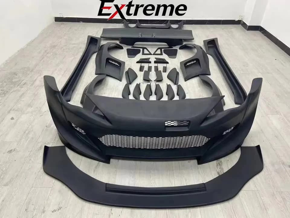 Hot 2023 Products 86 Gt86wide Bodyki Body Kit 86 GT86 FT86 Front and Rear Bumper Side Skirts Spoiler