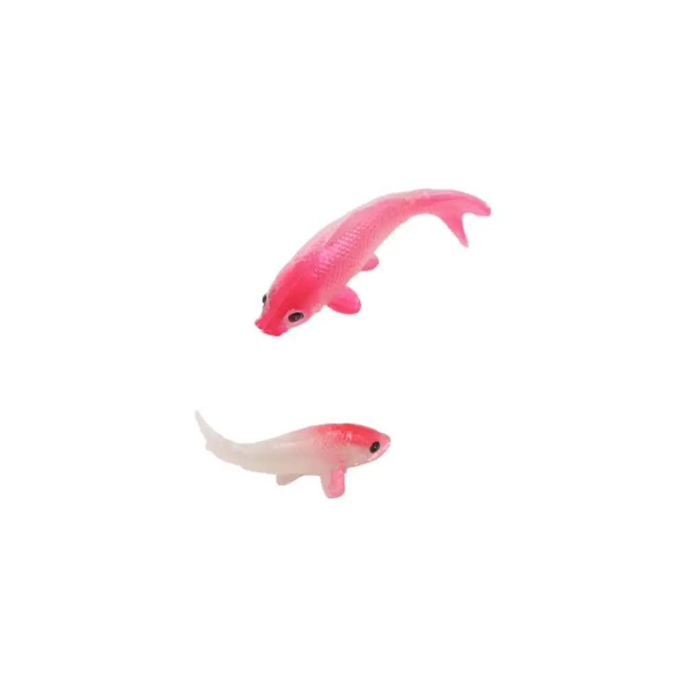 Soft Goldfishes Models DIY Handmade Simulation Fish Miniature 1:12 Mini Fish Tank Ornament Landscaping Props