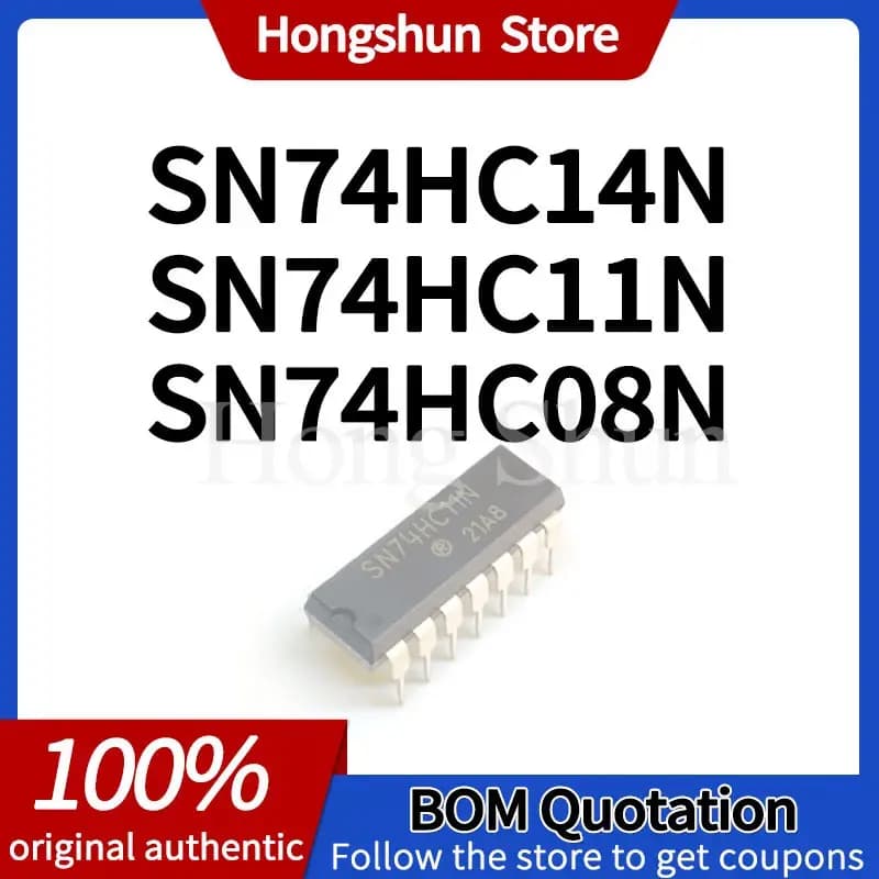 5pcs SN74HC11N Phone case SN74HC08N SN74HC14N Phone case