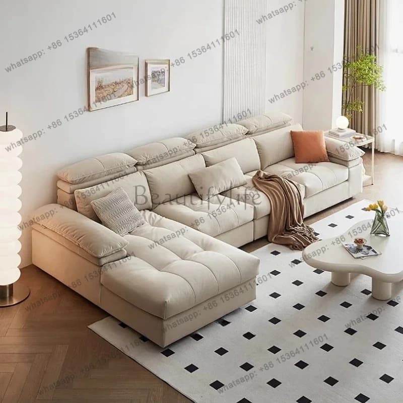LJY Modern Sofa In The Living Room Folding Bed CouchSofa Furniture Living For Home Modular Lazy Sofa Chair Armchairs Luxury