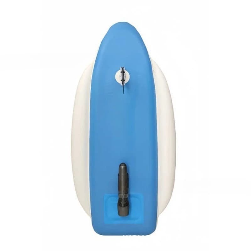 Water inflatable motorboat with electric, wire drawing material thickened and wear-resistant