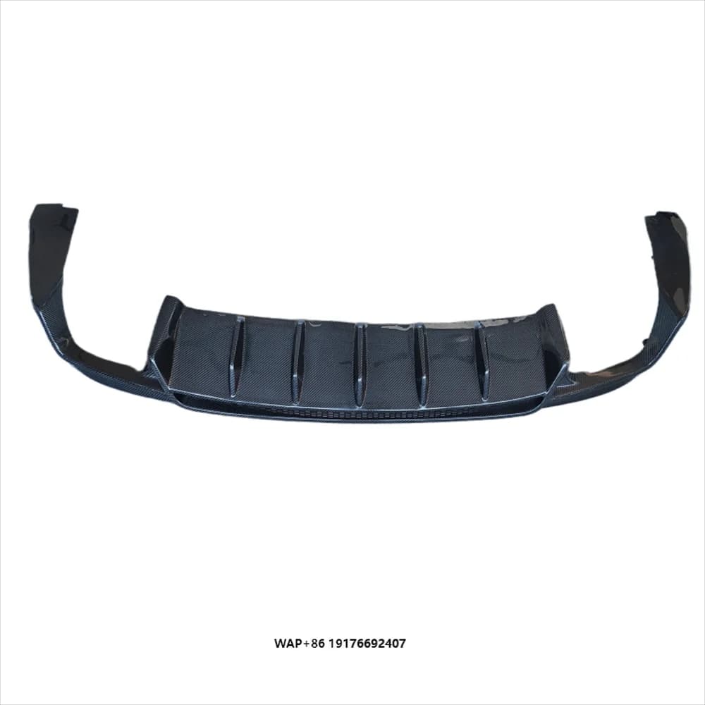 Genuine LD Style Rear Lip and Bumper Diffuser Body Kit Carbon Fiber LD Style forMaserati Levante  Body Parts