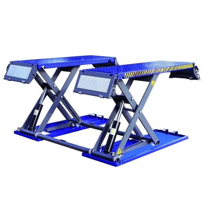 Lift 4T double cylinder 1.2 meters scissor lift lifting platform