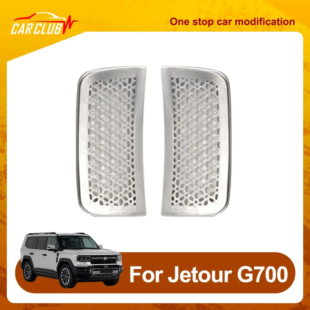 Special A-pillar Air Outlet Protective Cover Automotive Modification Parts For Chery Jetour G700 2025 2026 Stainless Steel Cover