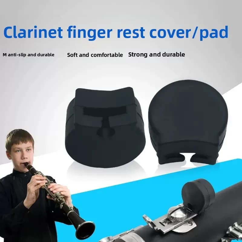 2PCS Lot Rubber Clarinet Finger Cushions Thumb Rest Woodwind Instruments Accessories Pads Saxophone Clarinet Mouthpiece