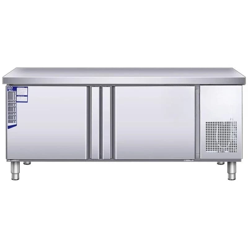 Refrigerated workbench Fresh-keeping cabinet Stainless steel console