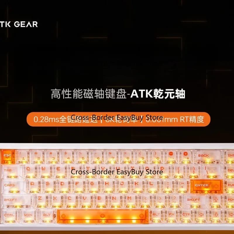 RS6 AIR Magn-etic Axis Keyboard RT Customizable Gaming Mechanical Keyboard Wired Full-Key Hot-Swappable