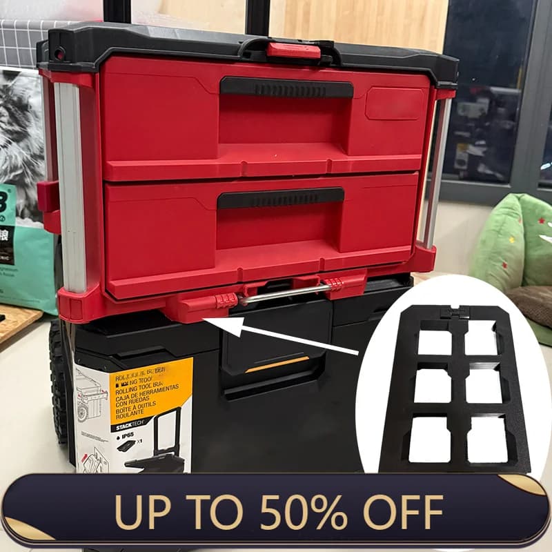 Adapter Plate Suitable For TOUGHBUILT Toolbox To Milwauke Packout Adapter Plate Tools Box Connection Board Transfer Accessories