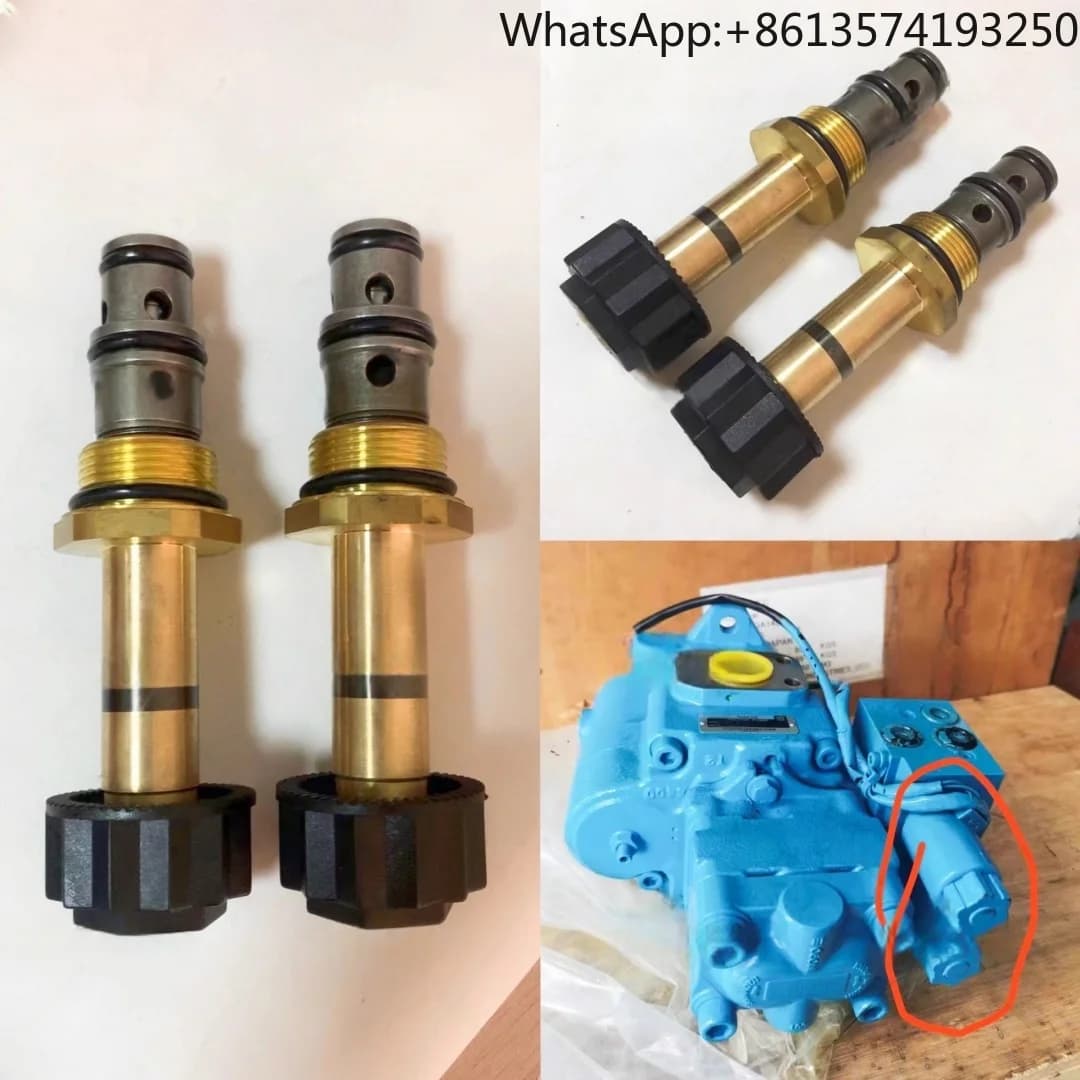 Yanmar Excavator Hydraulic Pump Solenoid Valve Core Coil PVD-0B-18B/23B Main Pump for Models 17 20 25 27 30