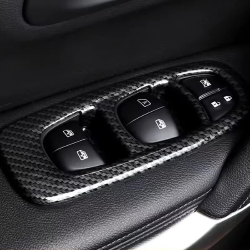 LHD For Renault Kadjar 2016-2020 air outlet/inner door bowl/gearshift/reading light/headlight adjustment interior accessories