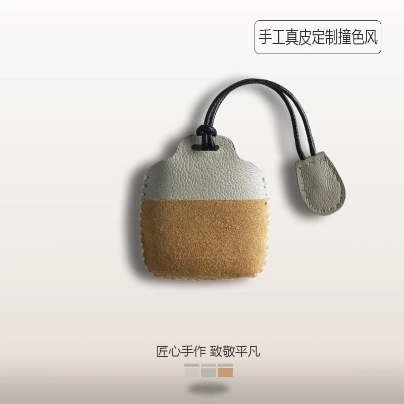 Genuine Leather Key Fob Cover for Zeekr 001 007 X 2023-2025